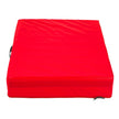 10inch Barbell Crash Cushion Pads, Weightlifting Protector Falling Pads, Black & Red Cushioned Foam Mat, for Olympic Weightlifting One Pair
