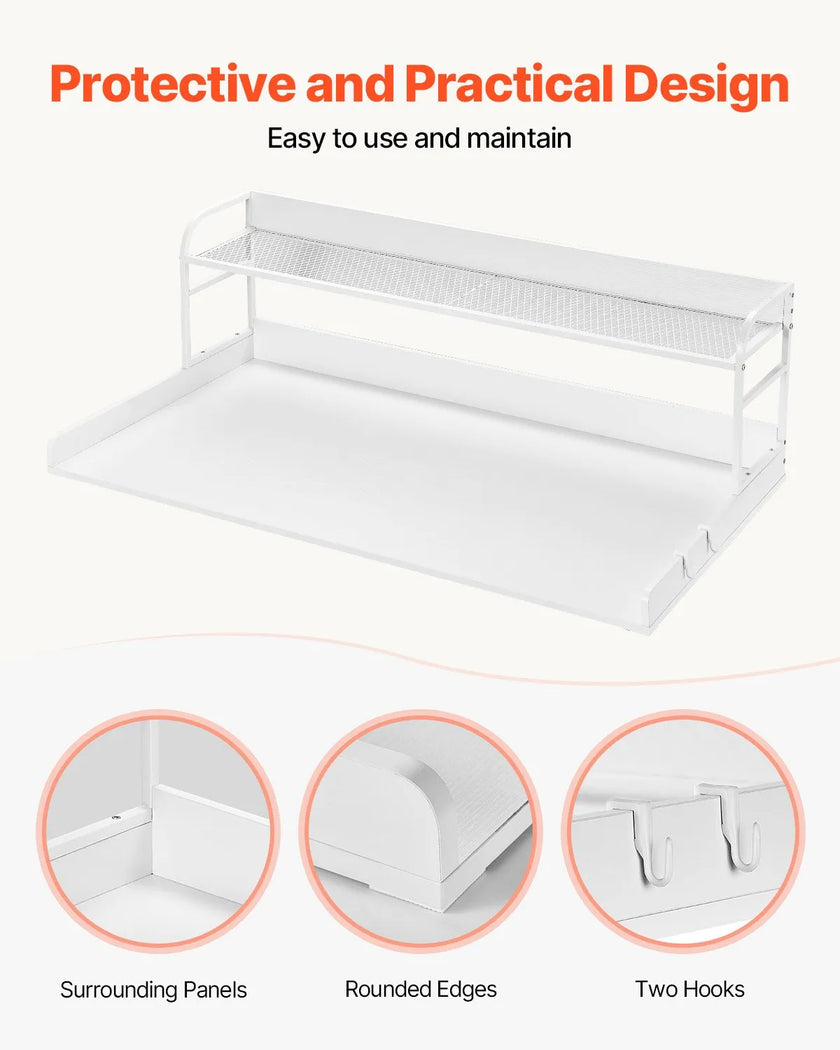 VEVOR Washer Dryer Countertop with Shelf 54