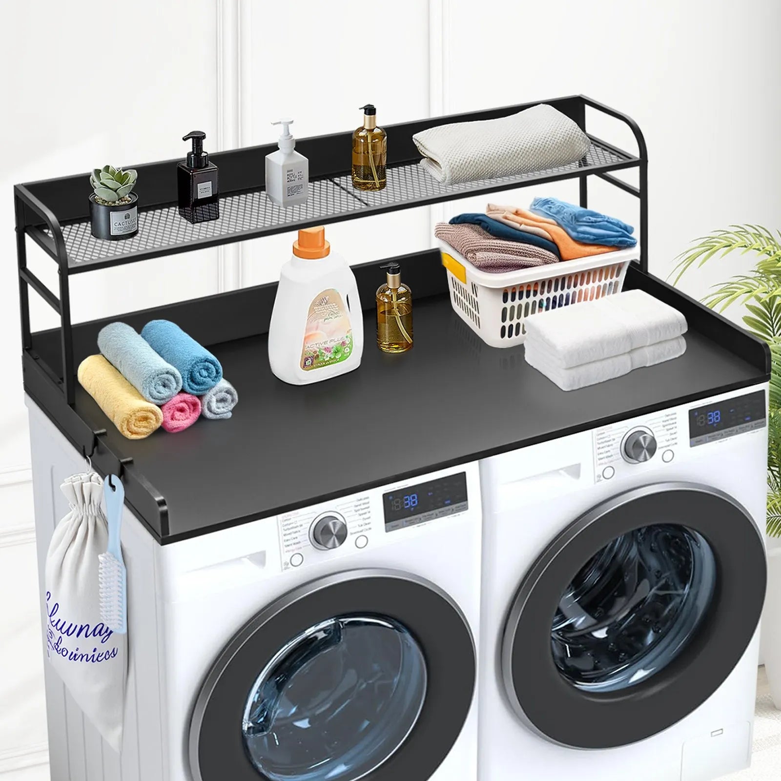 VEVOR Washer Dryer Countertop with Shelf 54