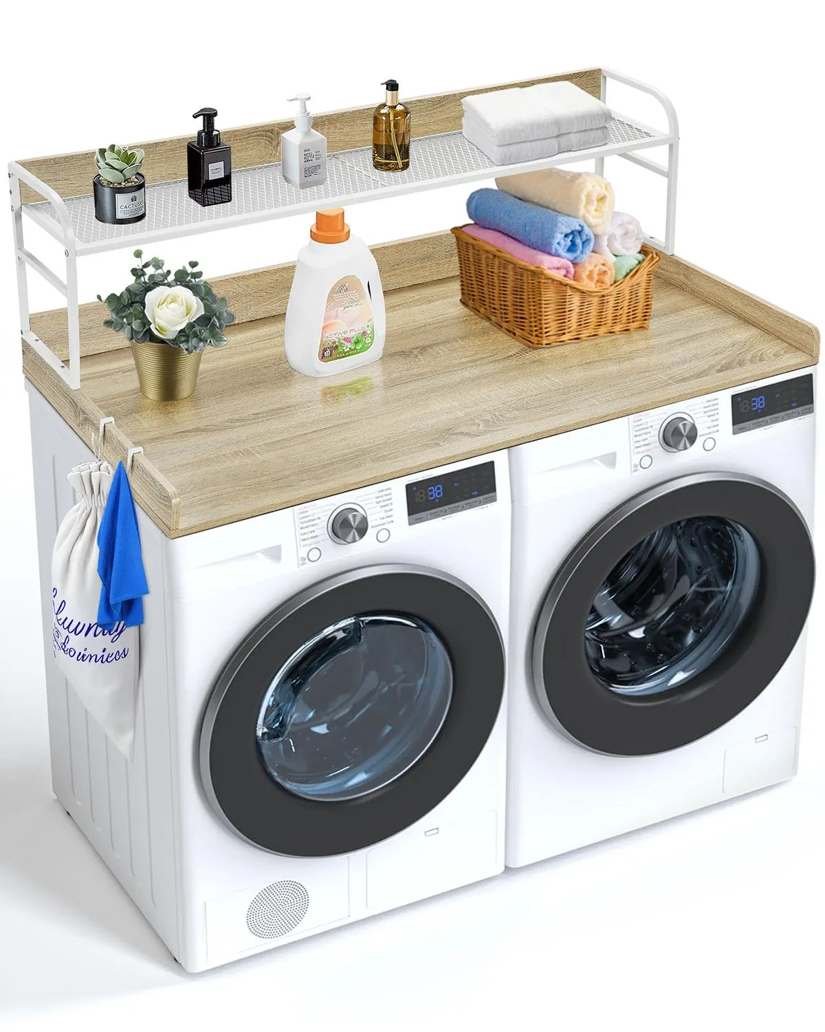 VEVOR Washer Dryer Countertop with Shelf 54