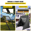 VEVOR Motorcycle Cover 600D Motorcycle Tent Oxford Material Motorcycle Shed Anti-UV,132
