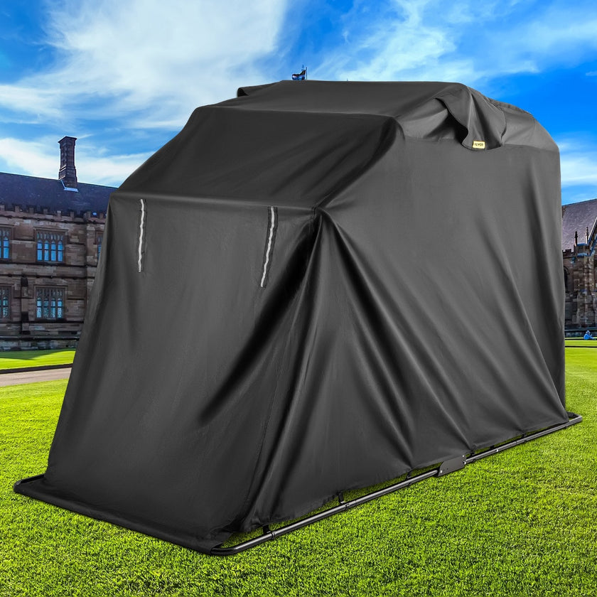 VEVOR Motorcycle Cover 600D Motorcycle Tent Oxford Material Motorcycle Shed Anti-UV,132