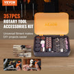 VEVOR Rotary Tool Accessories Kit 357PCS, 1/8