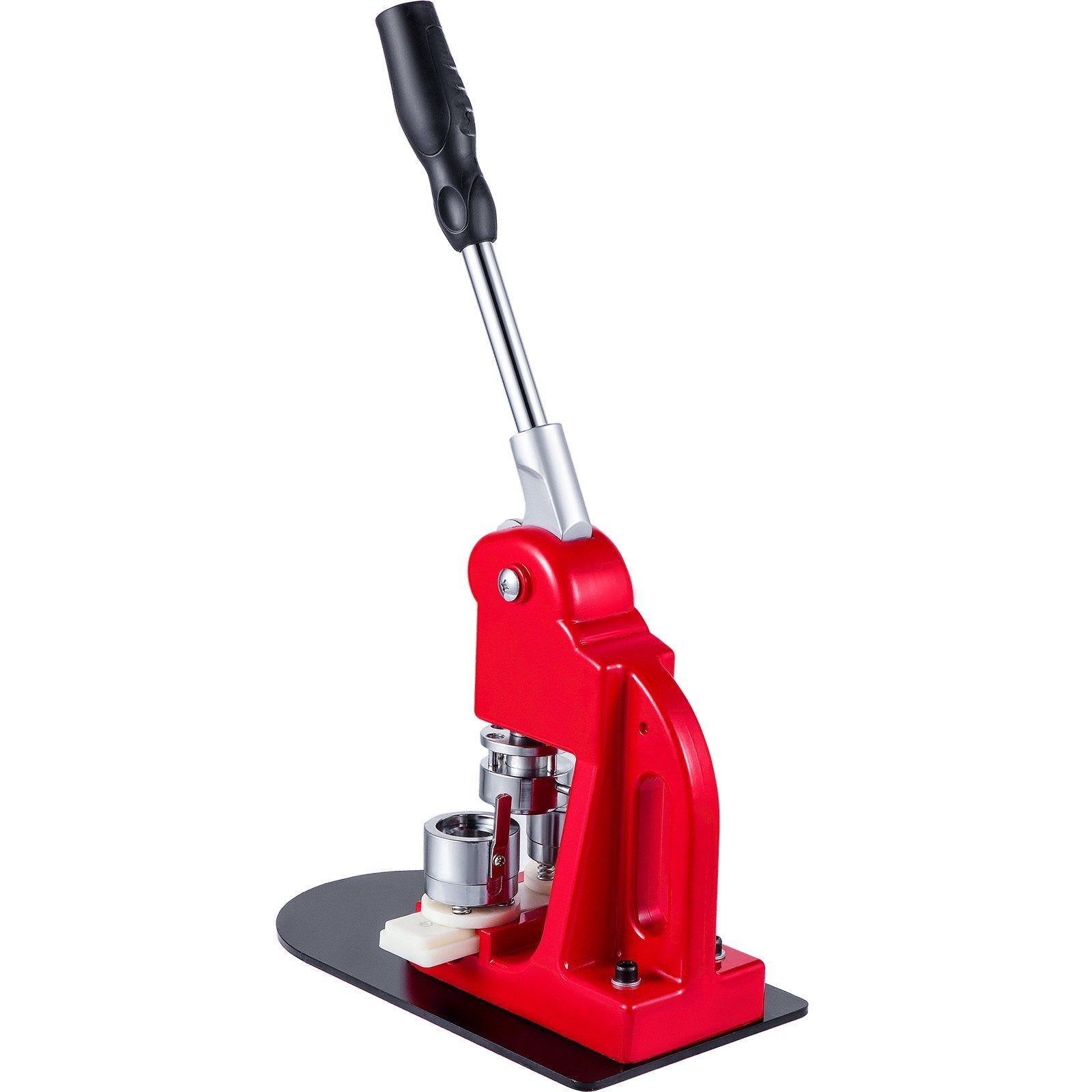 VEVOR Button Badge Maker Machine 25mm - (1 in) DIY Pin Button Maker Machine with 1000 Pcs Button Parts & Circle Cutter Installation-Free Button Press Kit for Idol, JK, School,Kids