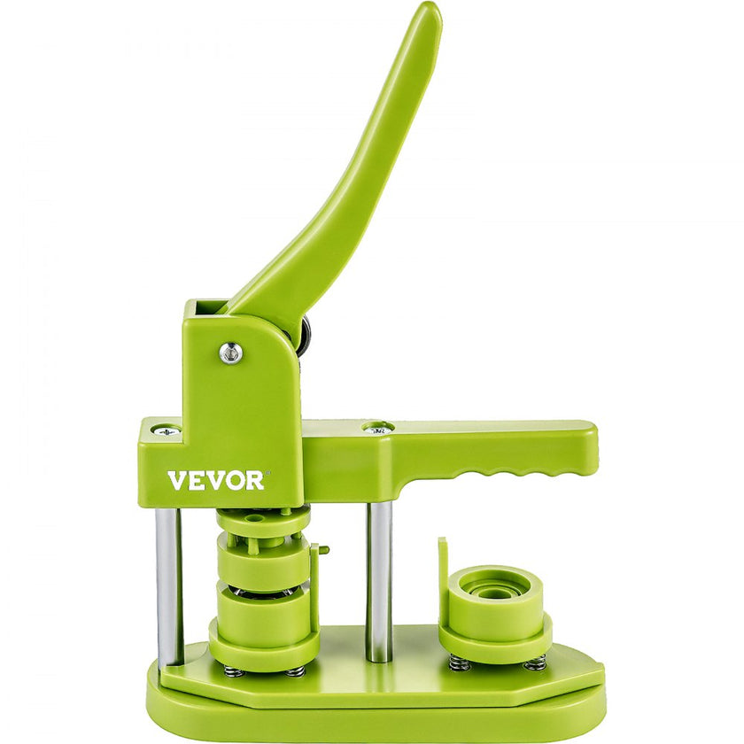 VEVOR Installation-Free Button Maker Machine 25mm (1 inch) with 500pcs Button Parts Badge Press Machine,DIY Pin Button Maker Machine with Circle Cutter