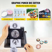 VEVOR Graphic Punch Die Cutter 1-1/4