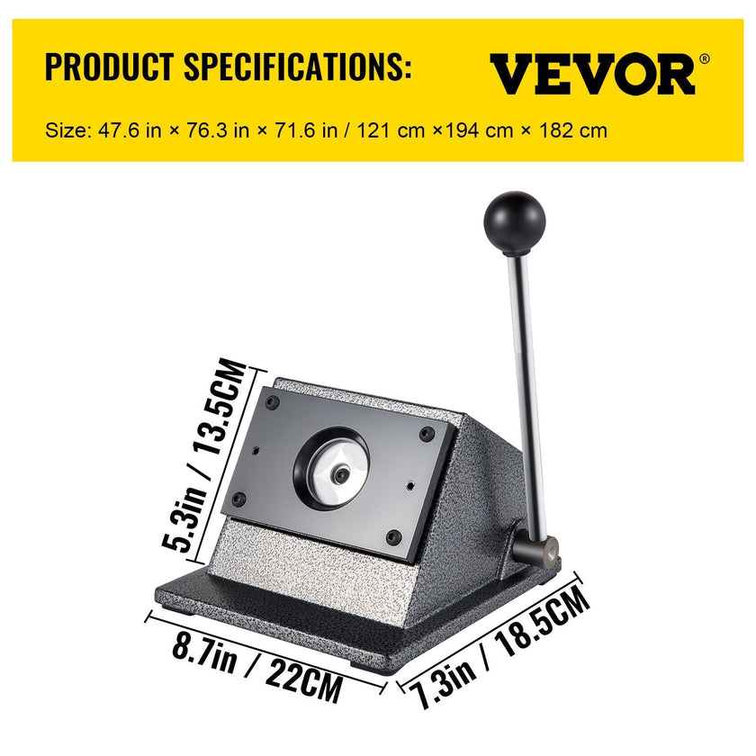 VEVOR Graphic Punch Die Cutter 1-1/4