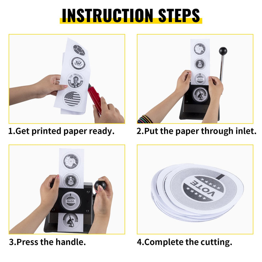 VEVOR Graphic Punch Die Cutter 1-3/4