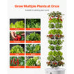 50-Pod Hydroponic Tower Garden with App Control, 10 Tiers & 20L Water Tank