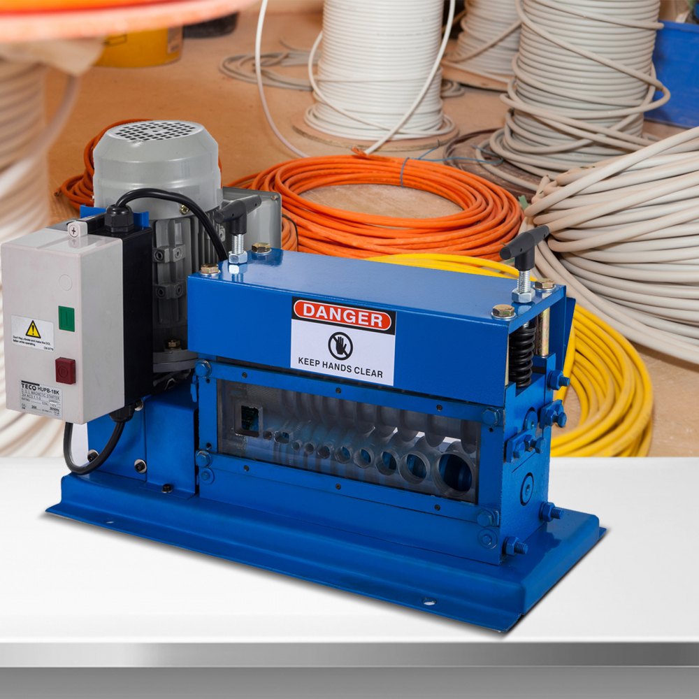 VEVOR Wire Stripping Machine Copper Cable Stripper 11 Channel 18 AWG - 1