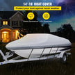 VEVOR Waterproof Boat Cover, 17'-19' Trailerable Boat Cover, Beam Width up to 102