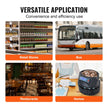 VEVOR USD Coin Counter & Coin Sorters with LCD Display, Coin Sorter Machine for USD Coin 1￠ 5￠ 10￠ 25￠ $1, Sorts up to 300 Coins/min, Change Counter Holds 2000 Coins Included 5 Coin Bins & 5 Tubes