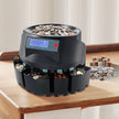 VEVOR USD Coin Counter & Coin Sorters with LCD Display, Coin Sorter Machine for USD Coin 1￠ 5￠ 10￠ 25￠ $1, Sorts up to 300 Coins/min, Change Counter Holds 2000 Coins Included 5 Coin Bins & 5 Tubes