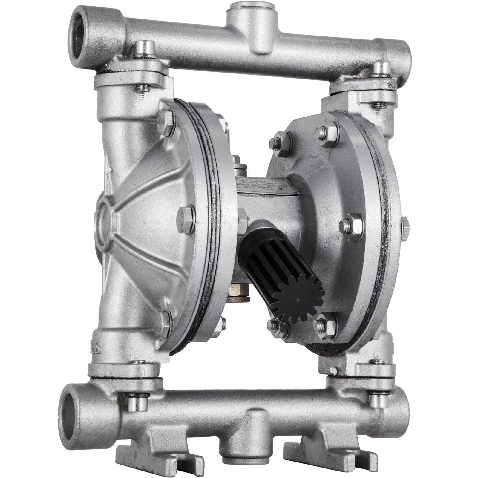 VEVOR Air-Operated Double Diaphragm Pump, 12 GPM, Max 115 PSI With 1/2