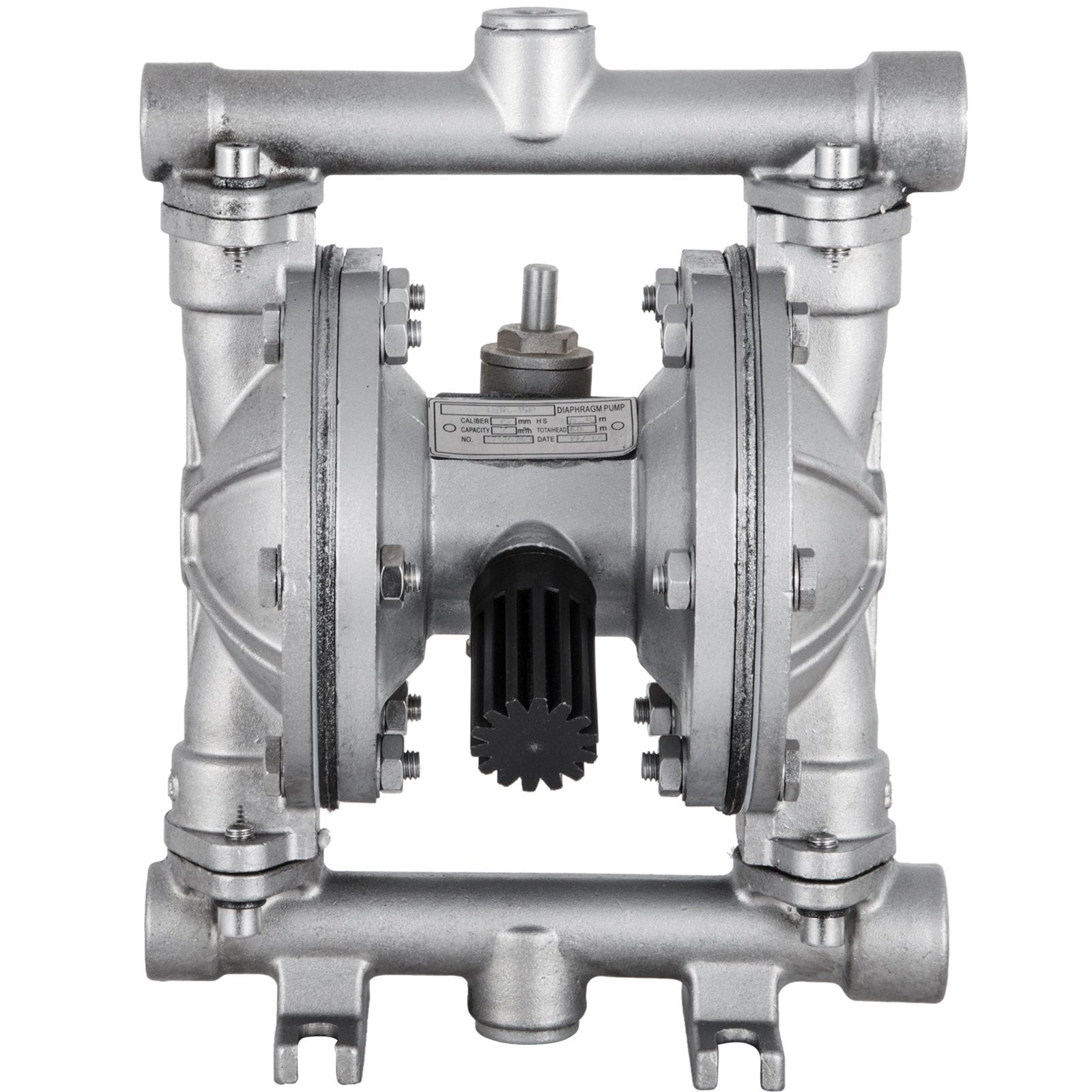 VEVOR Air-Operated Double Diaphragm Pump, 12 GPM, Max 115 PSI With 1/2