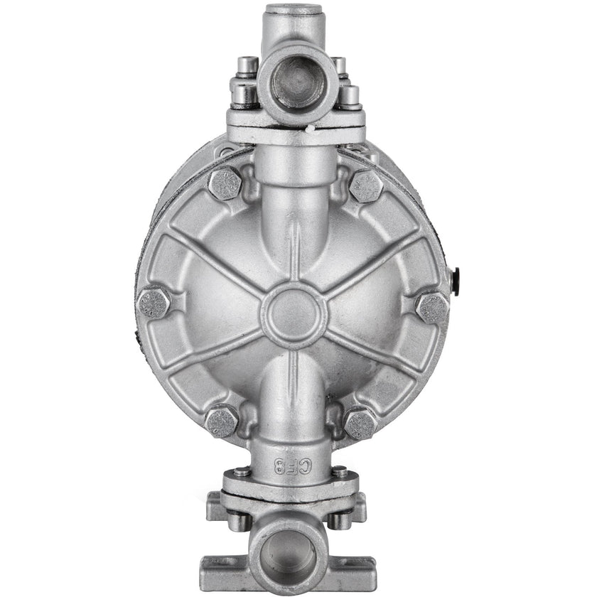 VEVOR Air-Operated Double Diaphragm Pump, 12 GPM, Max 115 PSI With 1/2