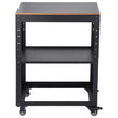 VEVOR Planer Stand, 100 lbs/ 45 kg heavy loads, Three-Gear Height Adjustable thickness planer table,with 4 Stable Casters & Storage Space, for most planers, saws, bench-top machines, power tools