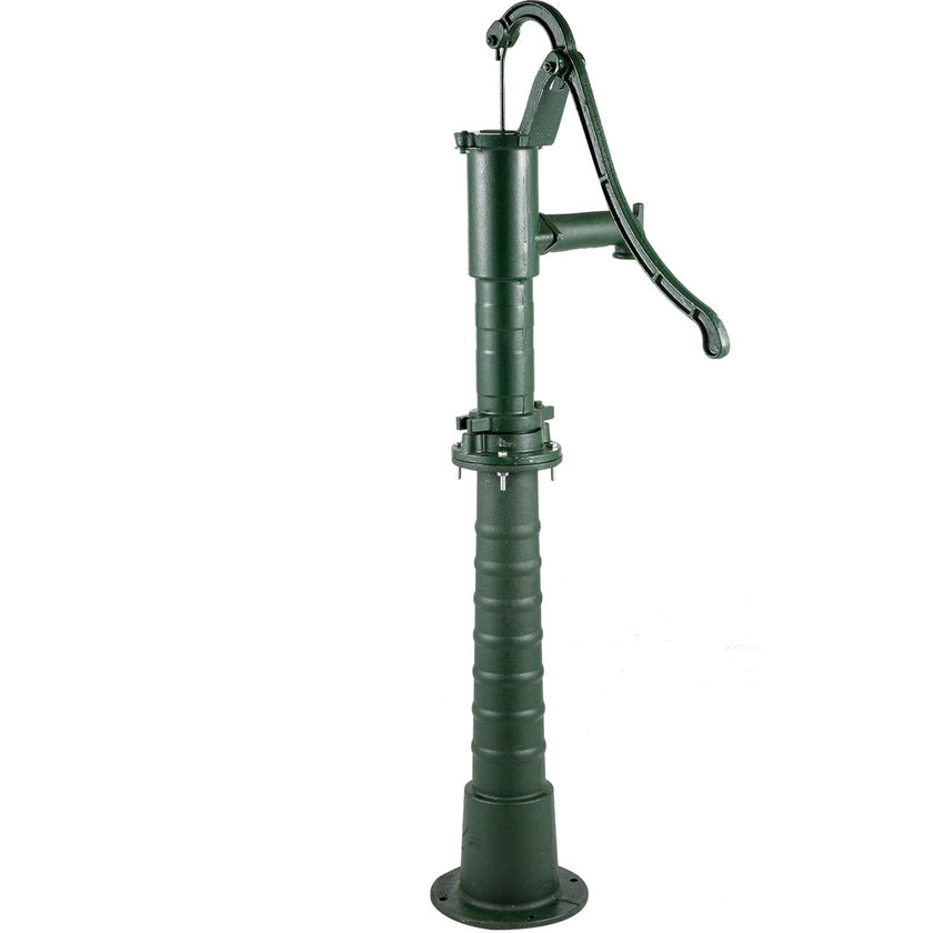 VEVOR Hand Water Pump w/ Stand, 15.7 x 9.4 x 51.6 inch Pitcher Pump& 26 inch Pump Stand w/ Pre-set 1/2
