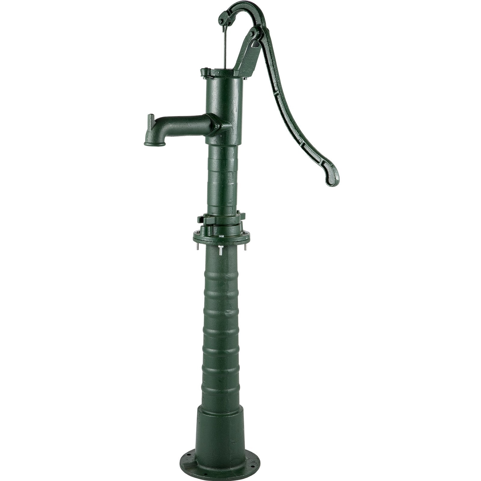 VEVOR Hand Water Pump w/ Stand, 15.7 x 9.4 x 51.6 inch Pitcher Pump& 26 inch Pump Stand w/ Pre-set 1/2