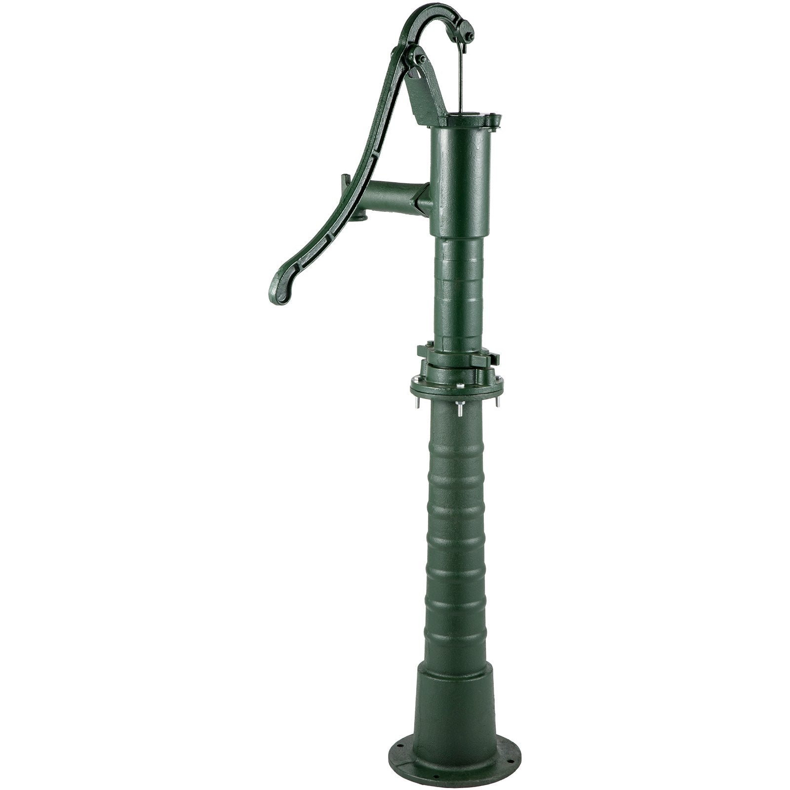 VEVOR Hand Water Pump w/ Stand, 15.7 x 9.4 x 51.6 inch Pitcher Pump& 26 inch Pump Stand w/ Pre-set 1/2