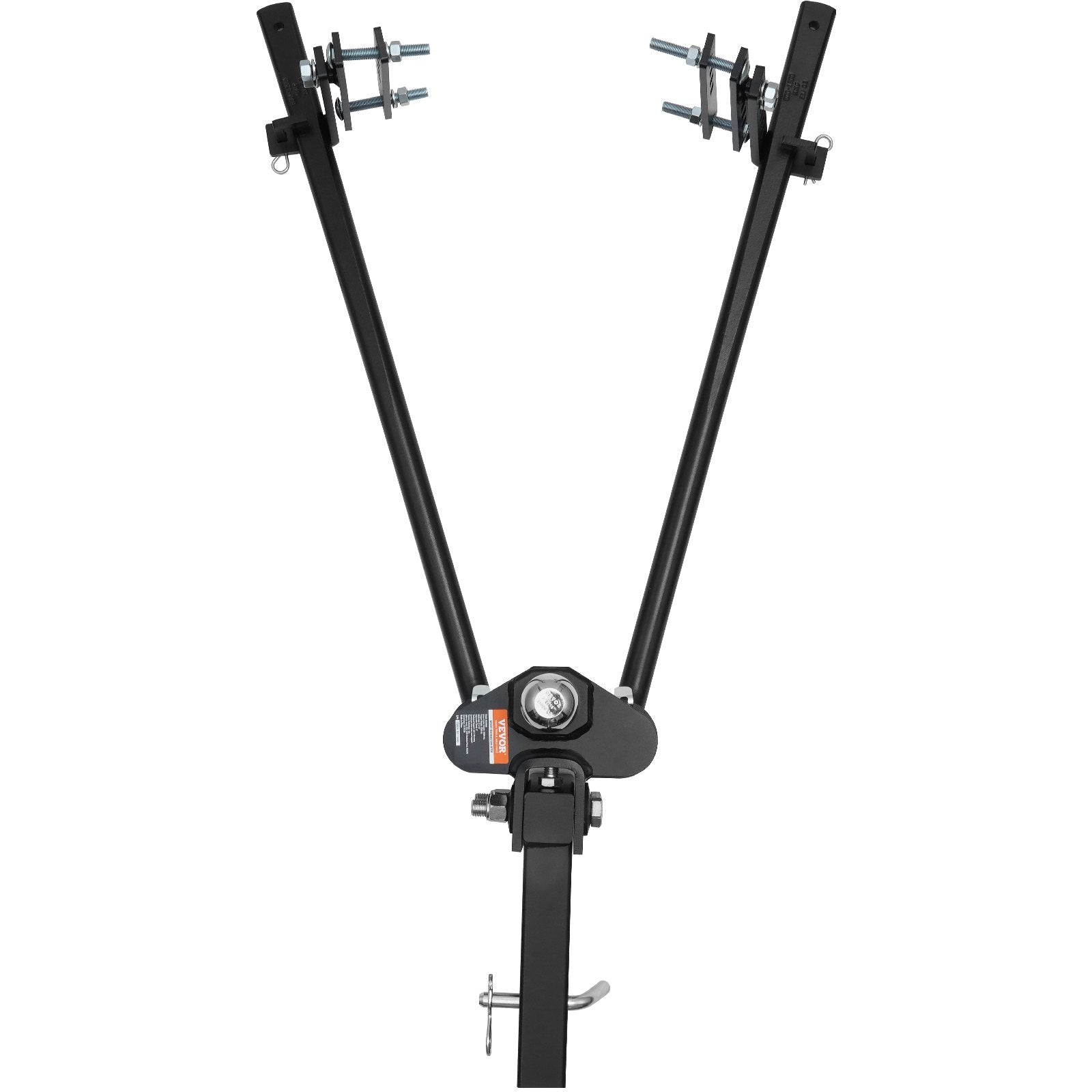 VEVOR Weight Distribution Hitch, 1,000 lbs Weight Distributing Hitches Kit with Sway Control for Trailer, 2-In Solid Steel Shank, 2-5/16 in Alloy Steel Ball, Powder Coated Load Leveling Hitch, Black
