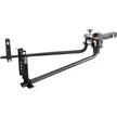 VEVOR Weight Distribution Hitch, 1,000 lbs Weight Distributing Hitches Kit with Sway Control for Trailer, 2-In Solid Steel Shank, 2-5/16 in Alloy Steel Ball, Powder Coated Load Leveling Hitch, Black