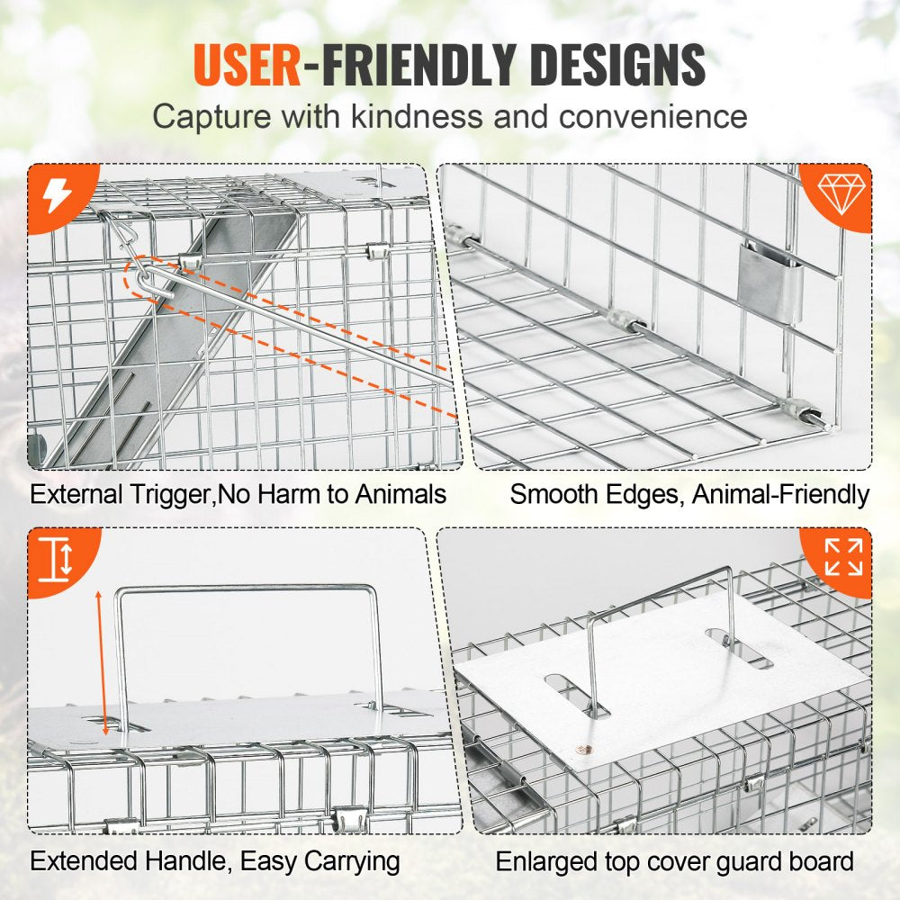 VEVOR Live Animal Cage Trap, 24