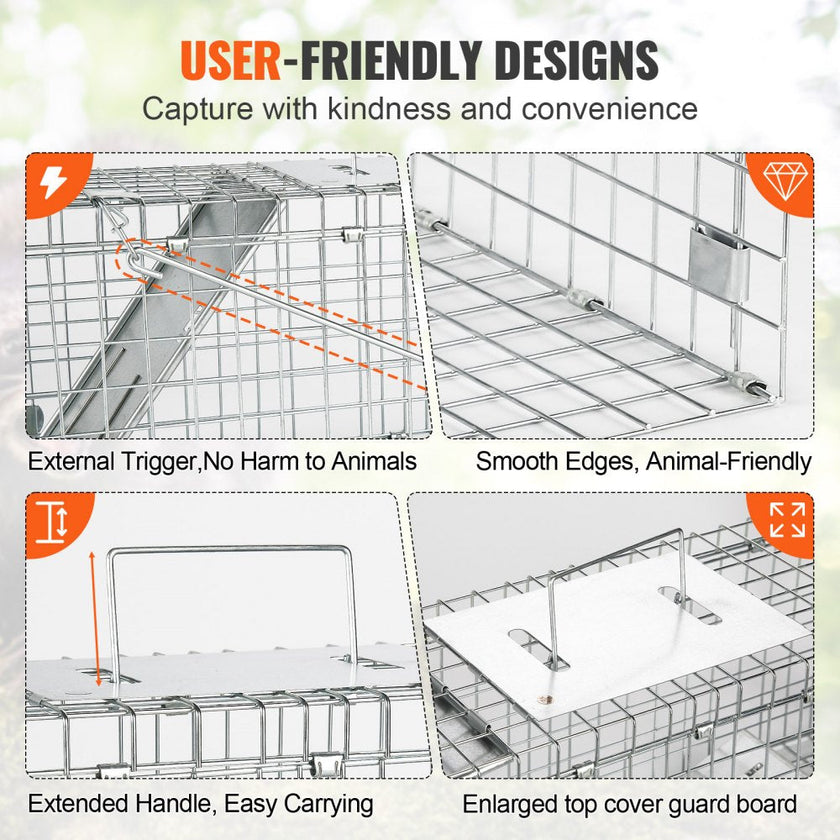 VEVOR Live Animal Cage Trap, 24