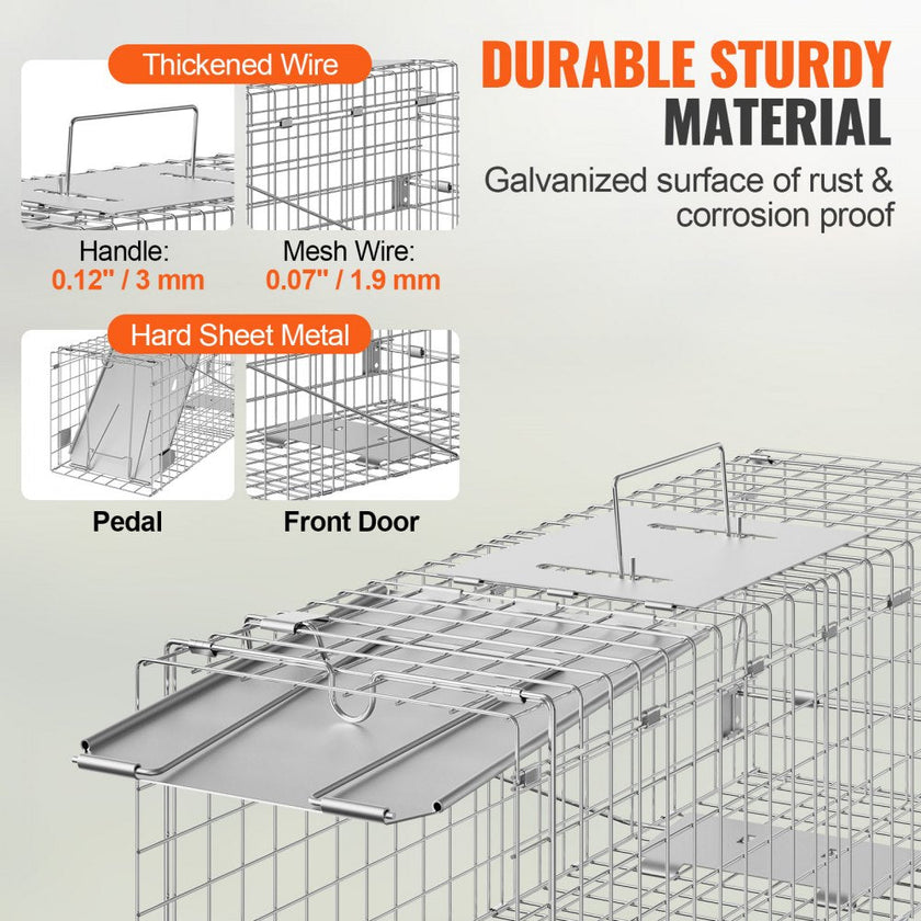 VEVOR Live Animal Cage Trap, 24
