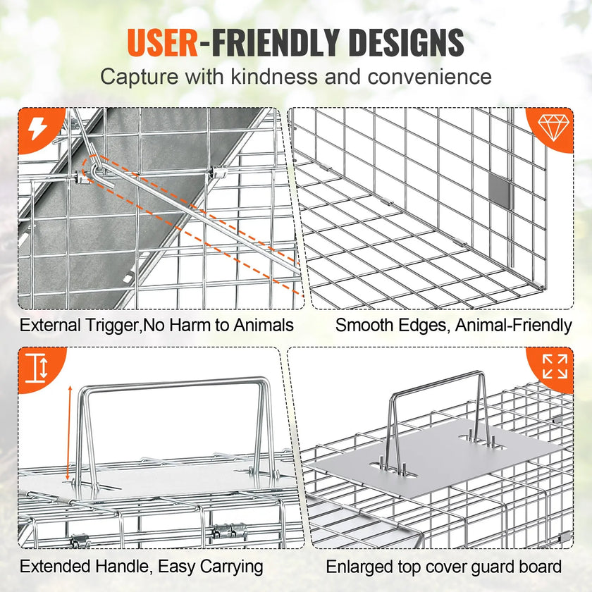 VEVOR Live Animal Cage Trap, 31