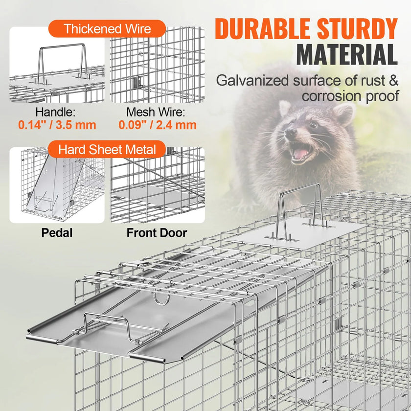 VEVOR Live Animal Cage Trap, 31