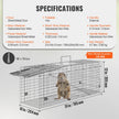 VEVOR Live Animal Cage Trap, 31