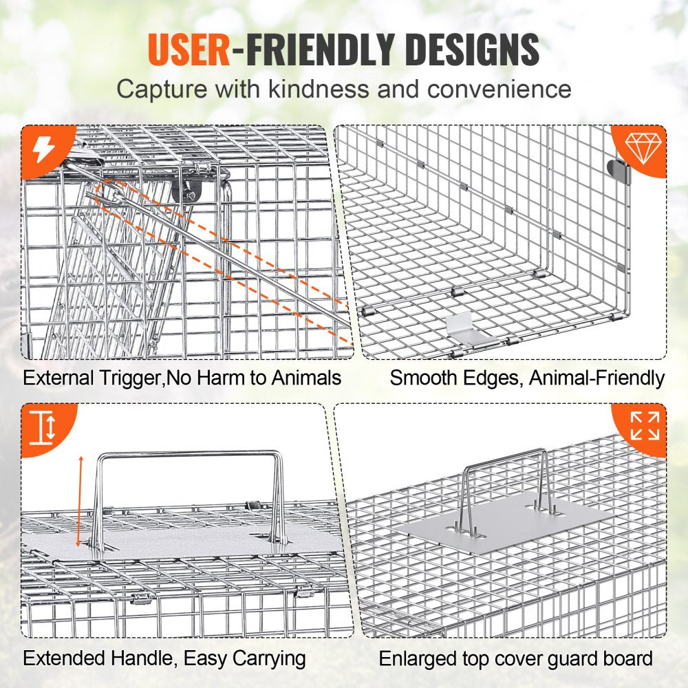 VEVOR Live Animal Cage Trap, 50