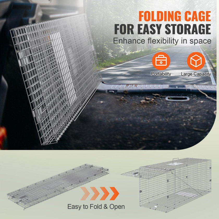 VEVOR Live Animal Cage Trap, 50