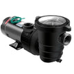 VEVOR 1.5 HP Pool Pump, 1100 W Above Ground Swimming Pool Pump, 4980 GPH Pool Pump Motor witn Strainer Basket, for Clean Swimming Pool Water Salter Water - 1.5