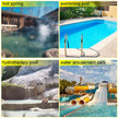 VEVOR 1.5 HP Pool Pump, 1100 W Above Ground Swimming Pool Pump, 4980 GPH Pool Pump Motor witn Strainer Basket, for Clean Swimming Pool Water Salter Water - 1.5