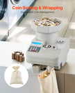 VEVOR Coin Counter Professional Coin Sorter LED Display Holds up to 11000 Coins