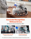 Coin Counter & Sorter Machine for USD Coins – 5 Denominations, 225 Coins/Minute, 1,500-Coin Hopper