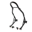 VEVOR Motorcycle Rear Wheel Stand, with U + L Fork Swingarm Spool, 850 lbs Capacity Heavy Duty Rear Wheel Stand Motorcycle Lift Jack Stand, for Suzuki Yamaha Honda Kawasaki, Black
