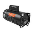 VEVOR 1.5 HP Pool Pump Motor, 56Y Frame, 115V((12.8 Amps))/230V(6.4 Amps) 3450 RPM, 60Hz, 1.1 Service Factor, 90?F/250V Capacitor, CCW Rotation Square Flange Replacement Motor
