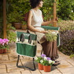 VEVOR Garden Kneeler and Seat, 330 lbs Load Capacity, 8