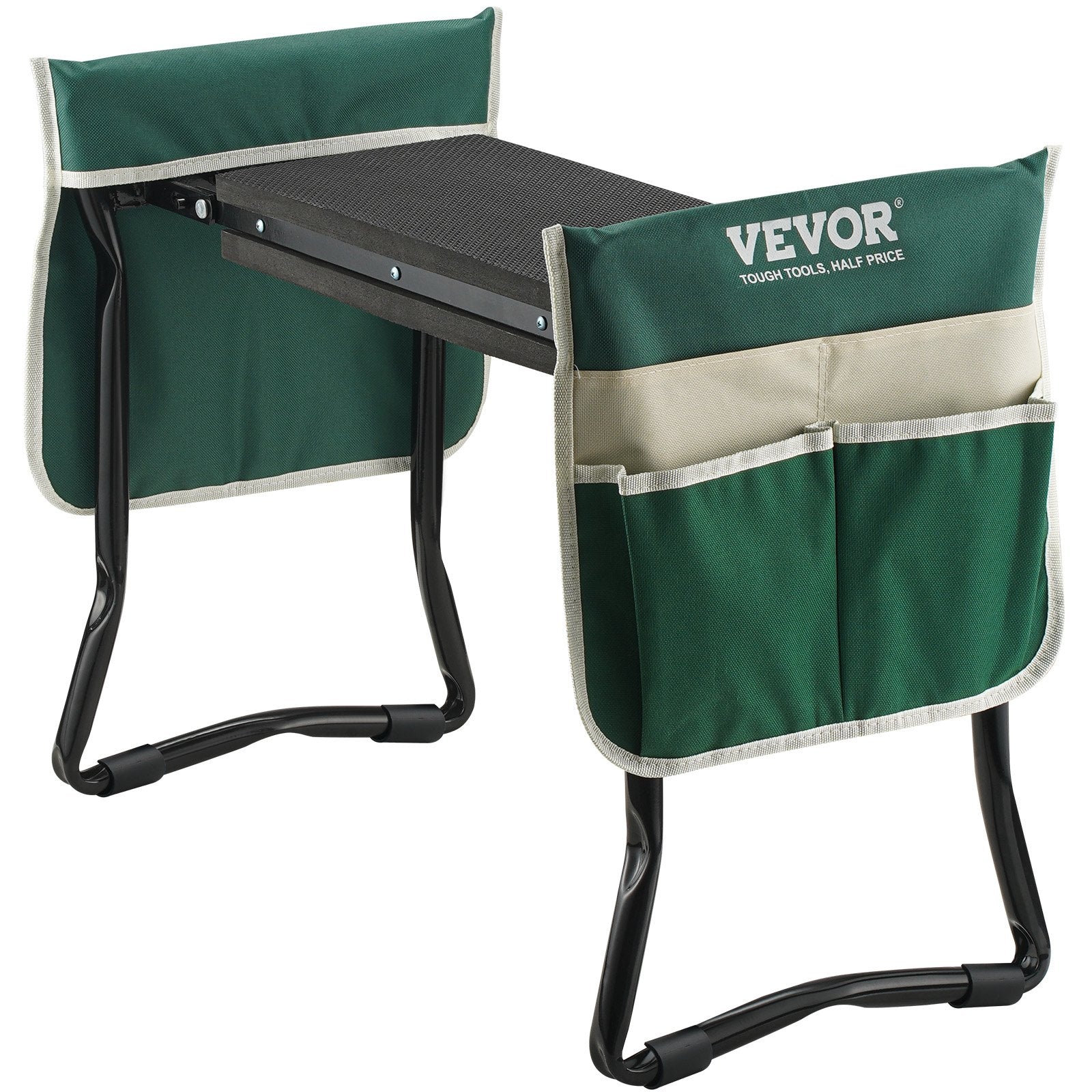 VEVOR Garden Kneeler and Seat, 330 lbs Load Capacity, 8