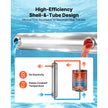 360K BTU Pool Heat Exchanger – 316L Stainless Steel Water-to-Water Heating System