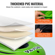 VEVOR Inflatable Boat, 3-Person Inflatable Fishing Boat, Strong PVC Portable Boat Raft Kayak, 45.6