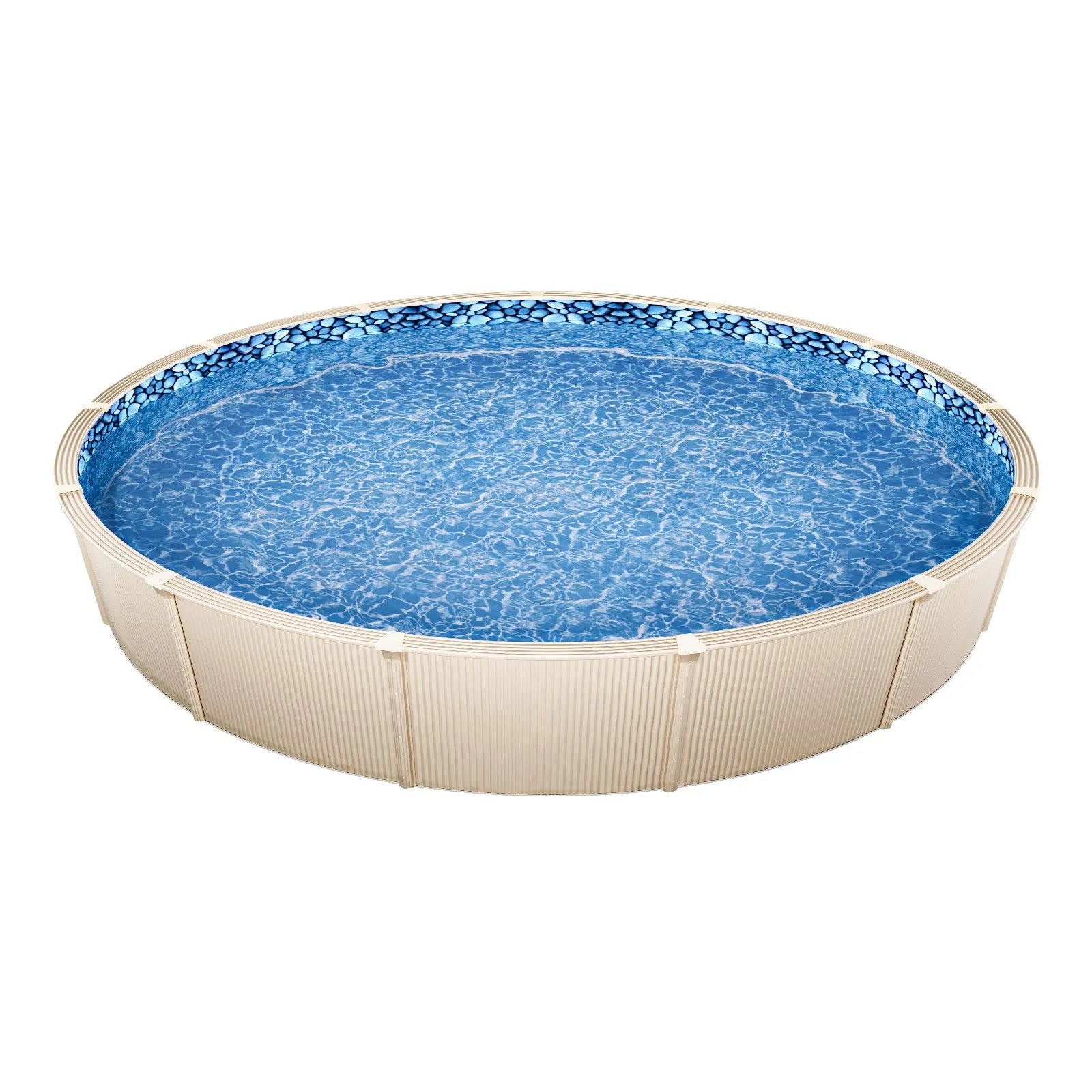 VEVOR Round Pool Liner 24ft Unibead Style Pool Liner 52in Wall Height