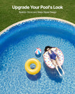 VEVOR Round Pool Liner 30ft Overlap Style Pool Liner 54in Wall Height