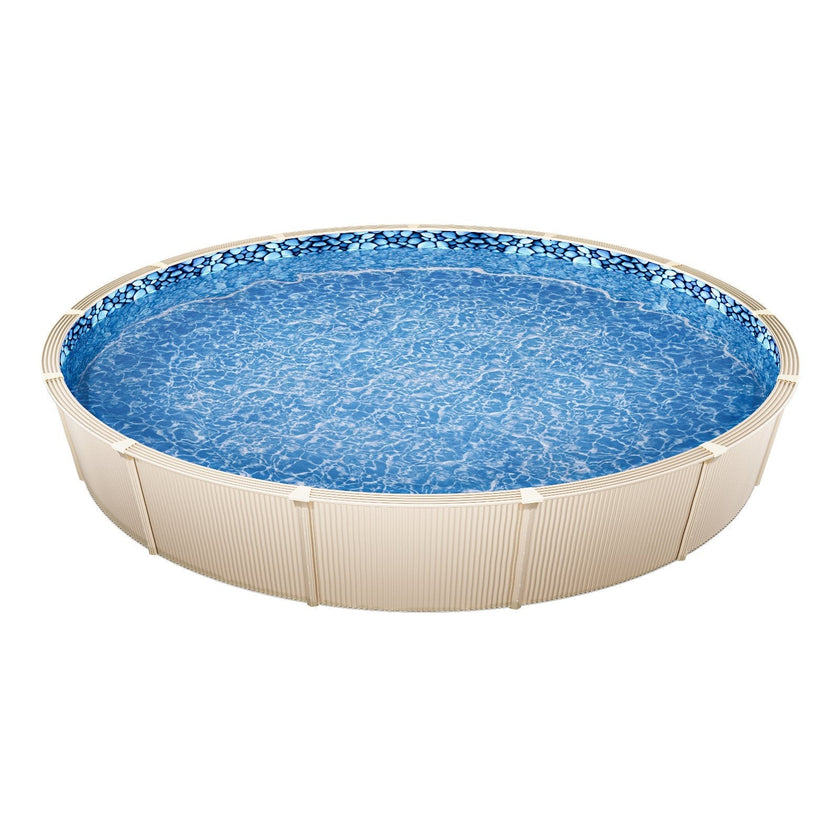 VEVOR Round Pool Liner 30ft Overlap Style Pool Liner 54in Wall Height