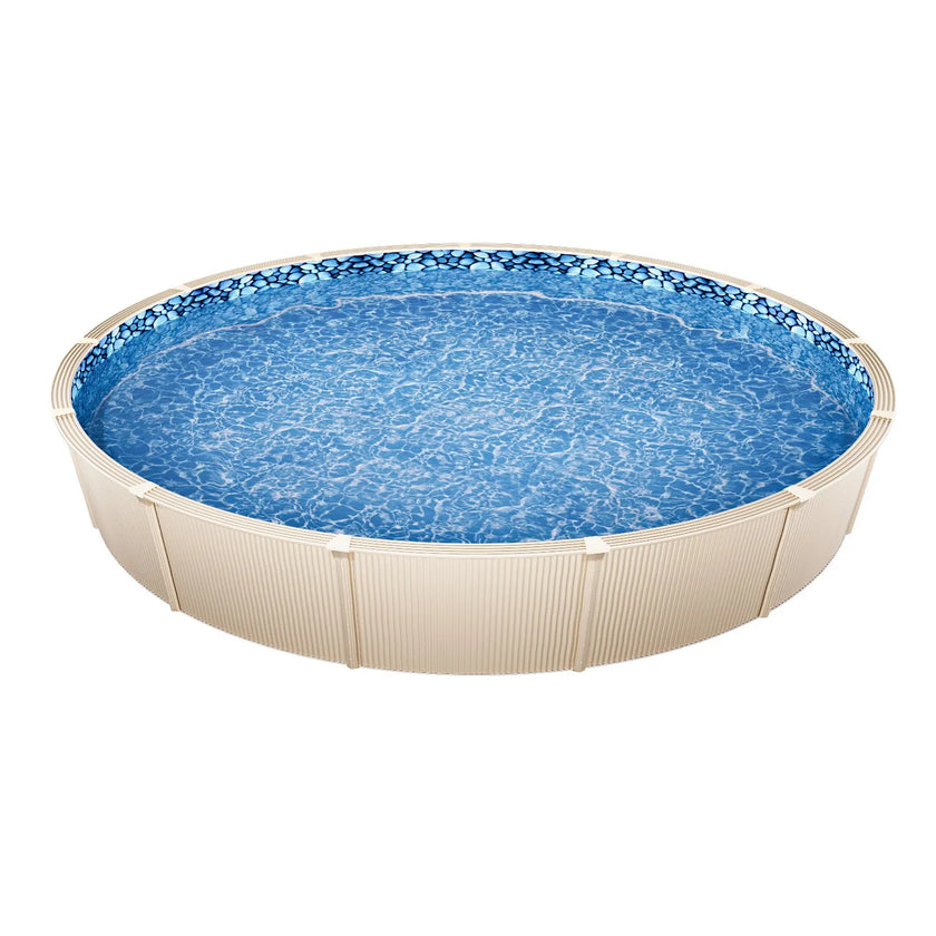 VEVOR Round Pool Liner 8ft Overlap Style Pool Liner 54in Wall Height