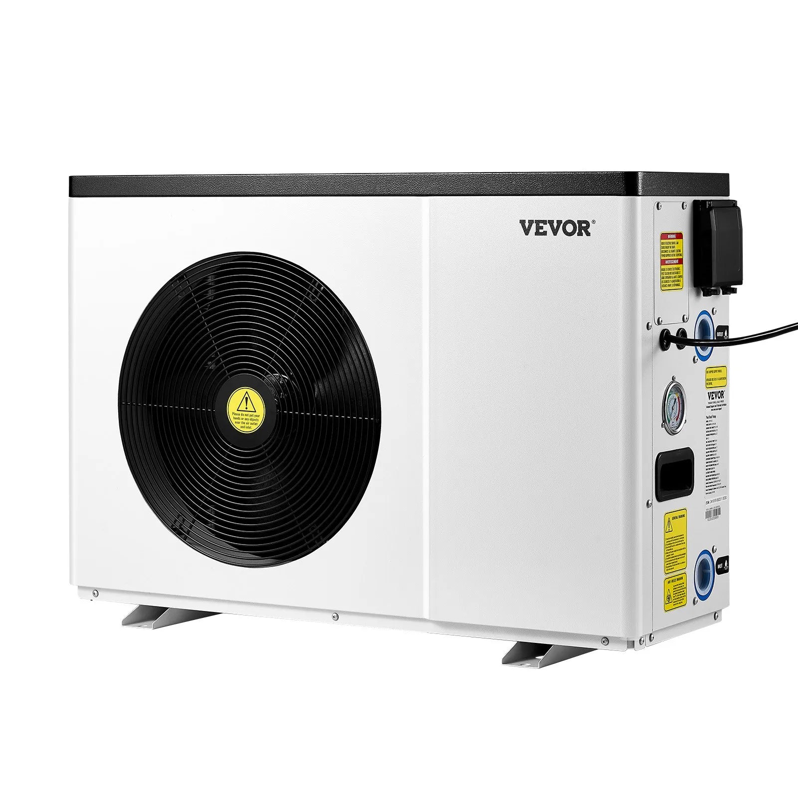 VEVOR Electric Pool Heat Pump 22250 BTU for Above and In Ground Pools Efficient