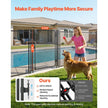 Pool Fence Gate 4 ft x 2.5 ft – Lockable Safety Gate for Inground Pools, Heavy-Duty Mesh & Aluminum Frame